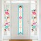 Big Dot of Happiness Donut Worry, Let's Party - Hanging Vertical Paper Door Banners - Doughnut Party Wall Decoration Kit - Indoor Door Decor